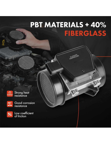 Sensor de flujo de aire masivo A-Premium 5 pines para Chevrolet y Pontiac