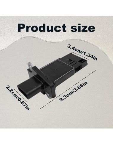Sensor de Flujo de Aire MAF CmeRto MAF0012 Compatible Ford