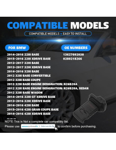 Sensor de Flujo de Aire MAF JADRANCI 13627602038 para BMW y Mini 2
