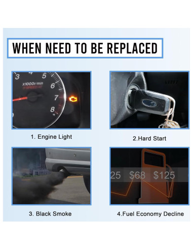 Sensor de flujo de aire MAF RLP MAF0012 compatible Ford 2004-2011