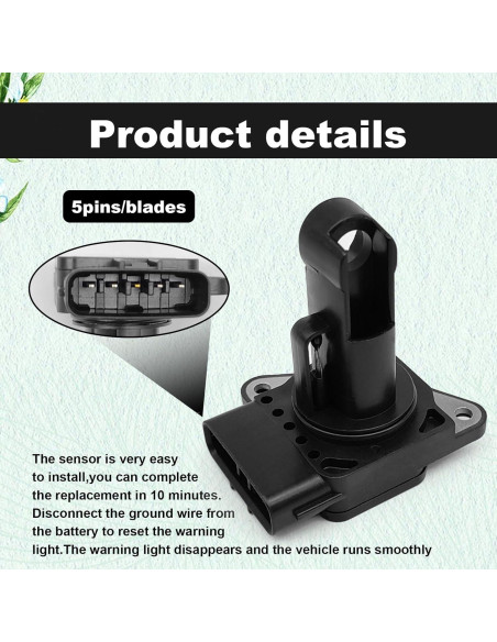 Sensor de Flujo de Aire CmeRto 22204-22010 para Toyota/Lexus