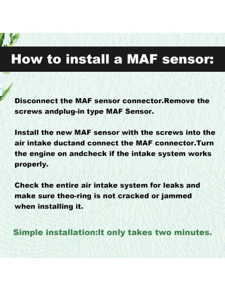 Sensor de Flujo de Aire CmeRto 22204-22010 para Toyota/Lexus