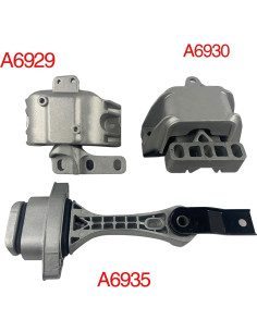 Juego de Montajes de Motor y Transmisión BST BSSP 3PCS VW Jetta 2000-2005 2