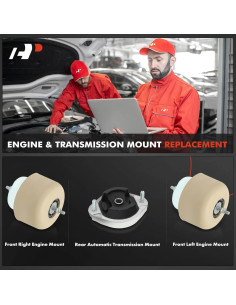 Juego de Montajes de Motor A-Premium 3 Piezas Audi A4 3.0L 2