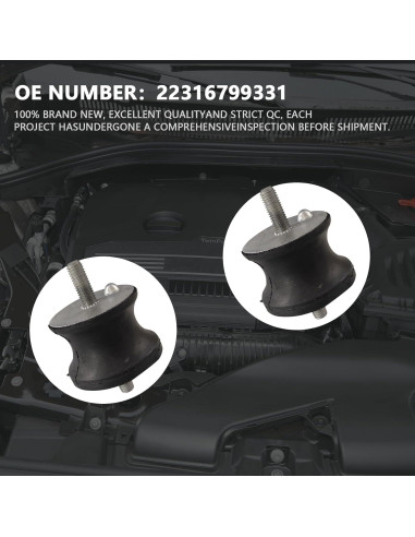 Soporte de Transmisión Bomunik para BMW 320i 325i 328i 330i 335i