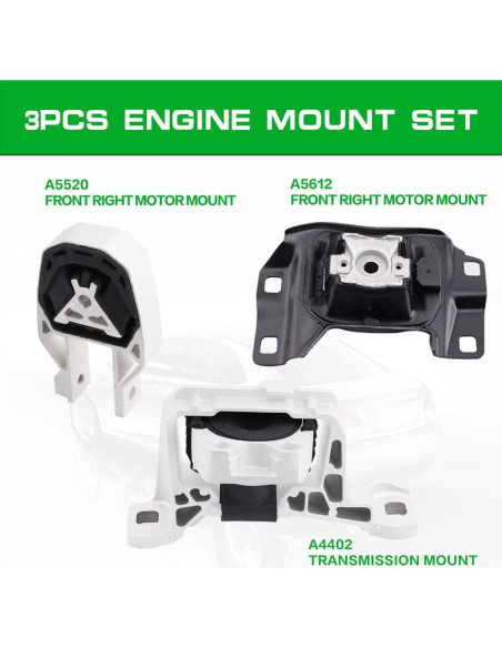 Soporte de Motor y Transmisión LOONGRIE para Focus 2.0L 2012-2018