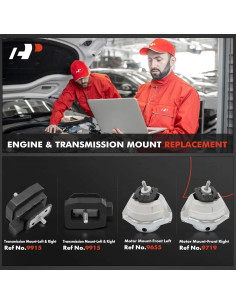 Kit de Montaje de Motor A-Premium para BMW 525i 2004-2010 2