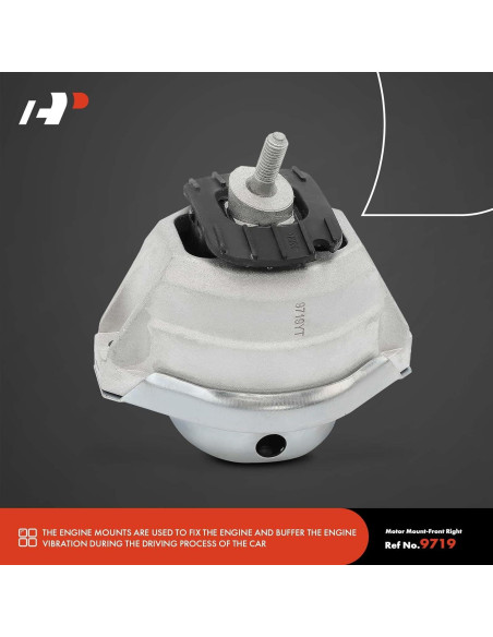 Kit de Montaje de Motor A-Premium para BMW 525i 2004-2010