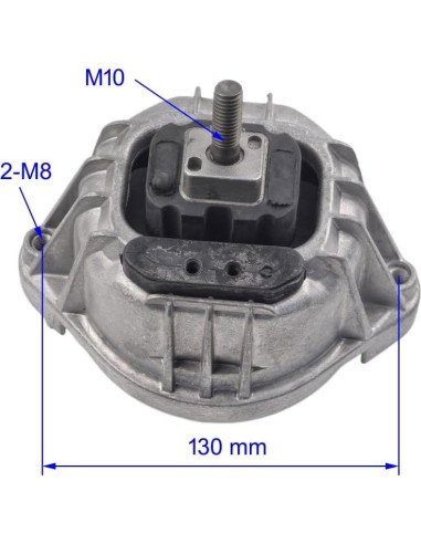 Juego de Soportes de Motor Hidráulico TAHIKO 2pcs para BMW E90