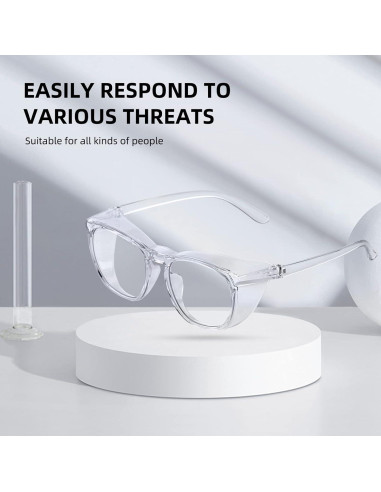 Gafas de Seguridad JING LEI Antivaho UV400 Rosa