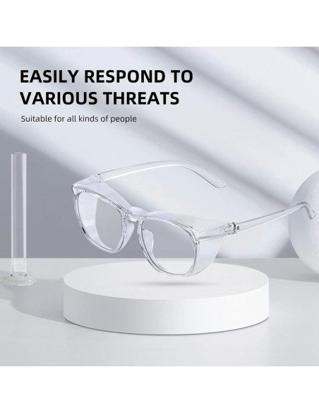 Gafas de Seguridad JING LEI Antivaho UV400 Rosa