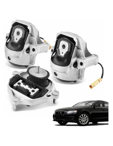Juego de Soportes de Motor Trans 3PCS AUTOZOOM para Audi
