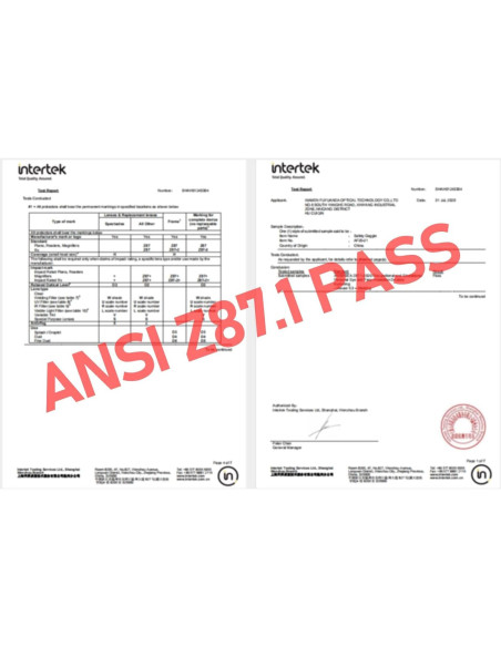 Gafas de Seguridad JING LEI Antivaho UV400 Rosa