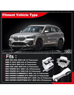 Soporte de Motor y Transmisión YBDDZH 3PCS Compatible MINI 2