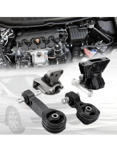 Juego de Soportes de Motor y Transmisión Gdydi para Honda Civic 1.8L 2006-2010