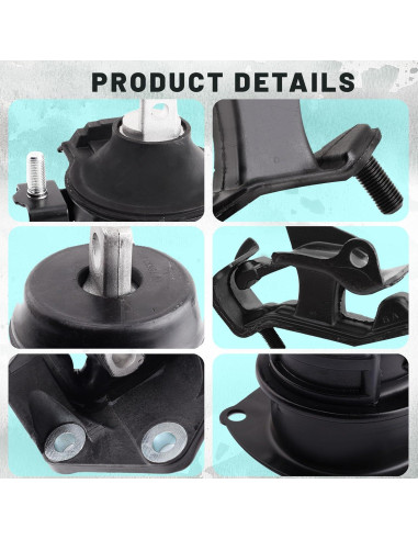 Kit de Montaje Motor y Transmisión Gdydi 6 Piezas Honda Accord 3.0L