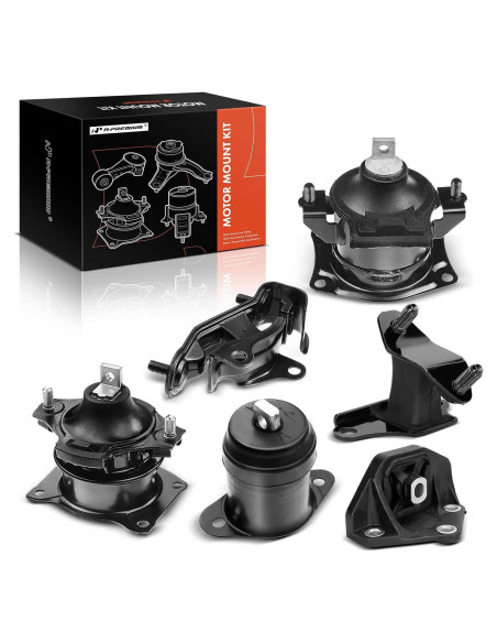 Juego de Soportes de Motor A-Premium para Honda Accord 2003-2007 V6