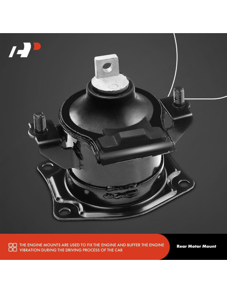 Juego de Soportes de Motor A-Premium para Honda Accord 2003-2007 V6