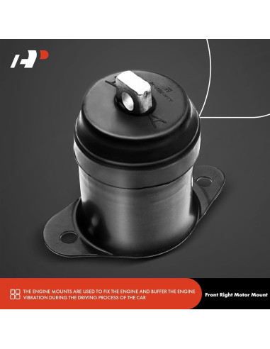 Juego de Soportes de Motor A-Premium para Honda Accord 2003-2007 V6