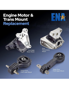 Juego de Soportes de Motor y Transmisión ENA para Honda Civic 1.8L 2