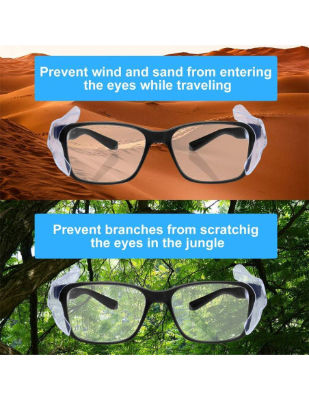 Protectores Laterales para Gafas de Seguridad SHTCUS 2 Pares
