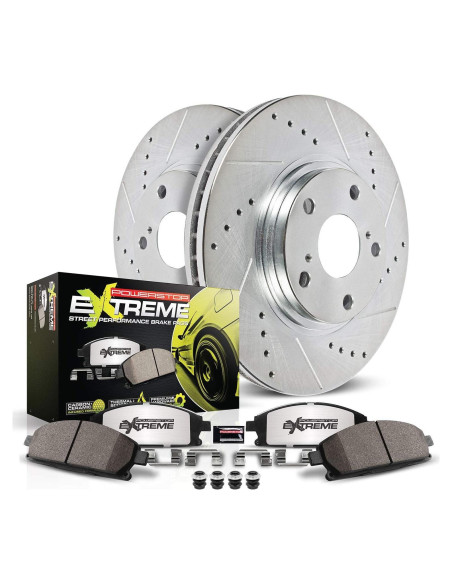 Kit de Freno Delantero Power Stop Z26 para Ford Focus 2016-2018