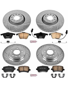 Kit de Freno Power Stop K4065 Z23 para Audi A4 2005-2009 2
