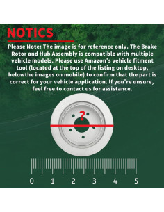 Kit de Frenos Delanteros ZGQBKJ para Peugeot 206 2000-2009 2