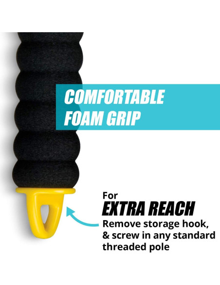 Kit de Limpieza de Parabrisas Invisible Glass 95160 con Mango Extensible y Microfibras