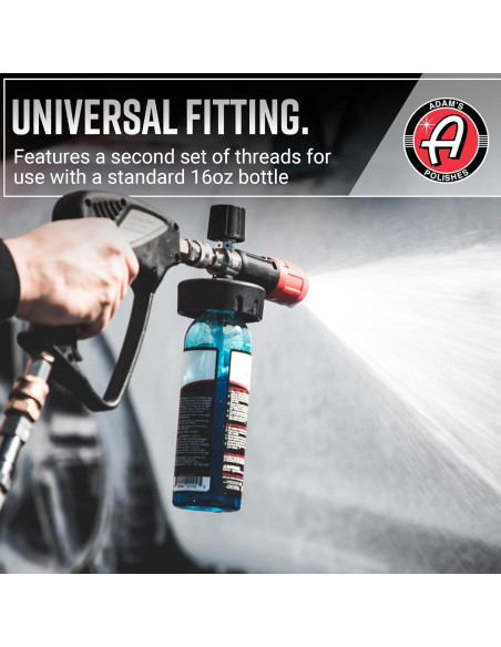 Cañón de Espuma Premium Adam's Polishes 0.95L para Lavado