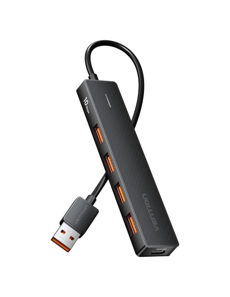 Hub USB 3.2 VENTION 4 Puertos 10Gbps Compacto