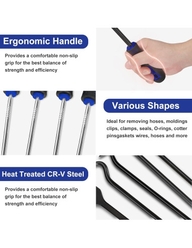 Juego de herramientas de extracción de 17 piezas Eaukar