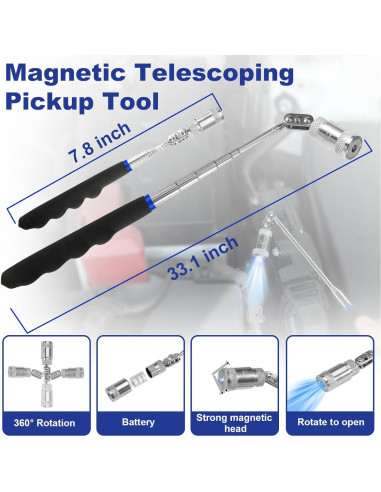 Juego de herramientas de extracción de 17 piezas Eaukar