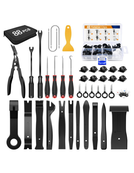 Kit de Herramientas de Remoción de Molduras GOOACC 88Pcs