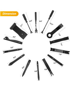 Kit de Herramientas de Remoción de Molduras GOOACC 88Pcs 2