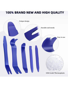 Kit de herramientas de extracción de molduras Sarmyarc 6 piezas 2