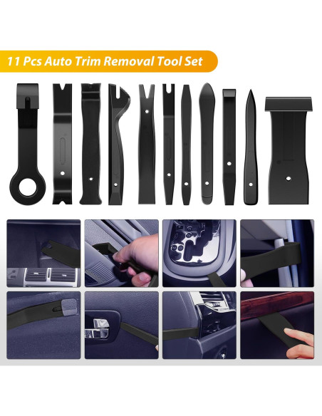 Kit de Herramientas de Remoción de Molduras GOOACC 88Pcs