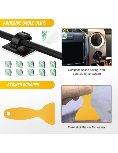 Kit de Herramientas de Remoción de Molduras GOOACC 88Pcs