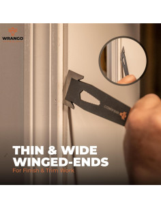 Barra de Recorte Wrango Tools 24.1 cm - Extractor de Clavos y Tornillos 2