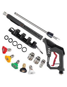 Pistola de Lavado a Presión AURORA CAR 5000 PSI 41"