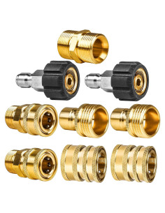 Juego de Adaptadores para Lavadora a Presión WOJET M22 14mm