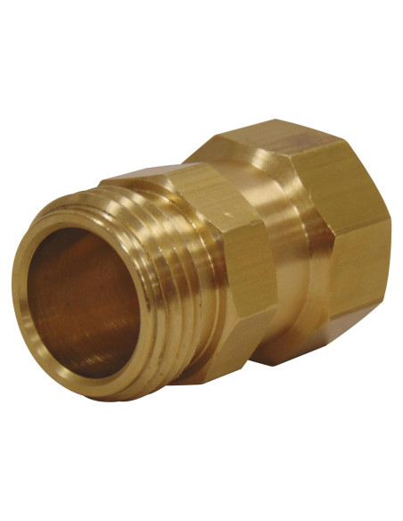Conector Giratorio de Manguera Dramm 13825 de Latón - Alta Resistencia