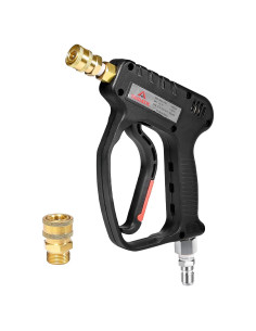 Pistola de Lavadora a Presión YAMATIC Corto 5000 PSI Acero Inoxidable