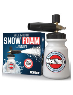 Cannon de Espuma McKillans Boca Ancha 1L Ajustable para Lavado