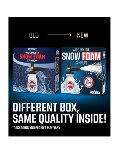 Cannon de Espuma McKillans Boca Ancha 1L Ajustable para Lavado