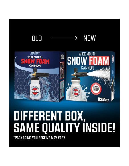 Cannon de Espuma McKillans Boca Ancha 1L Ajustable para Lavado