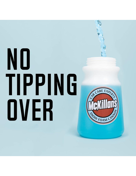 Cannon de Espuma McKillans Boca Ancha 1L Ajustable para Lavado