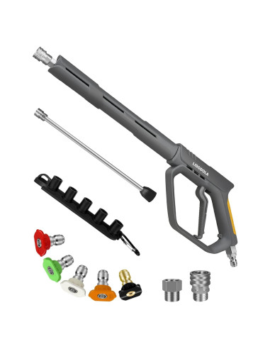 Pistola de Lavado a Presión Lidodola 5000 PSI con 5 Boquillas