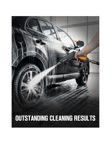 Pistola de Lavado a Presión Lidodola 5000 PSI con 5 Boquillas