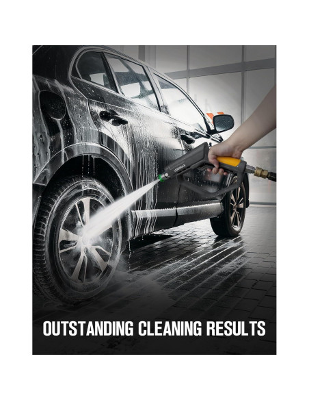 Pistola de Lavado a Presión Lidodola 5000 PSI con 5 Boquillas